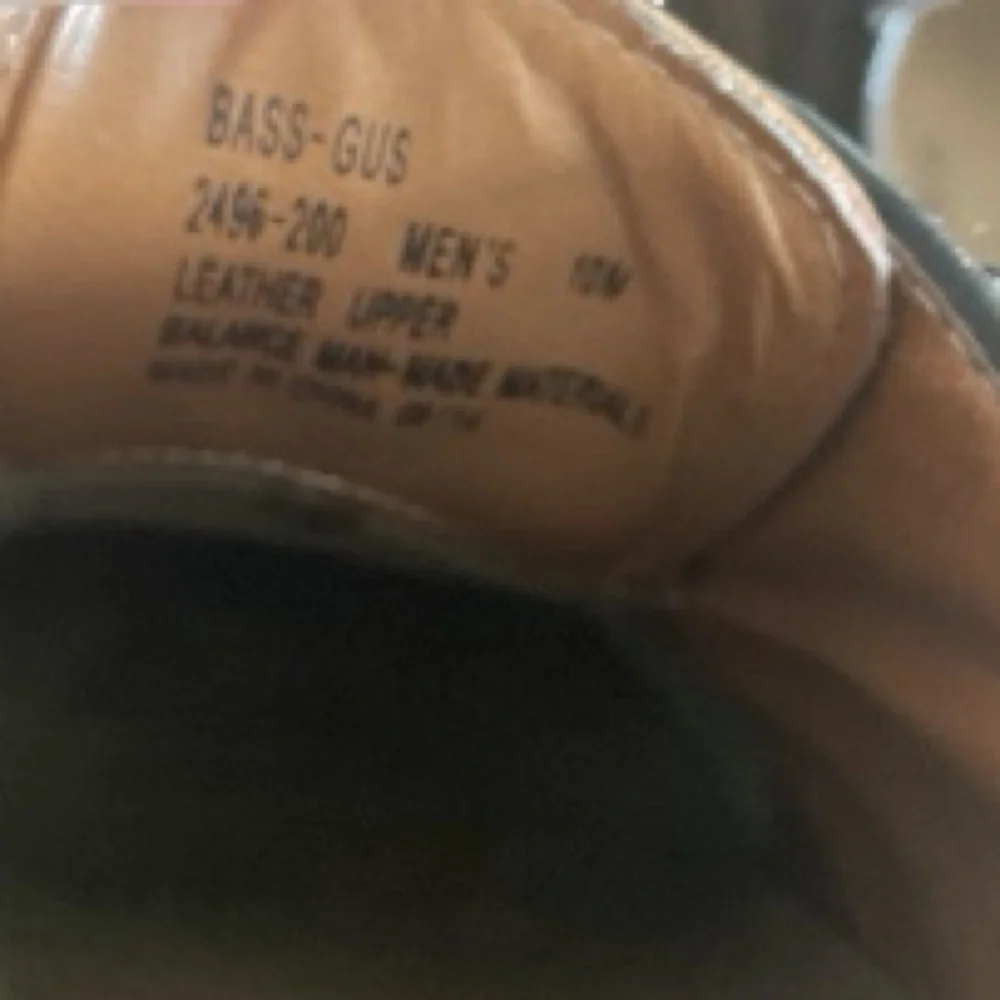 G.H. Bass & Co. Brown Leather Lace Up Shoe